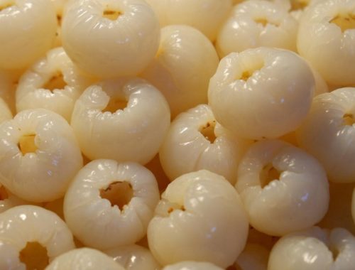 vải thiều ngâm đường