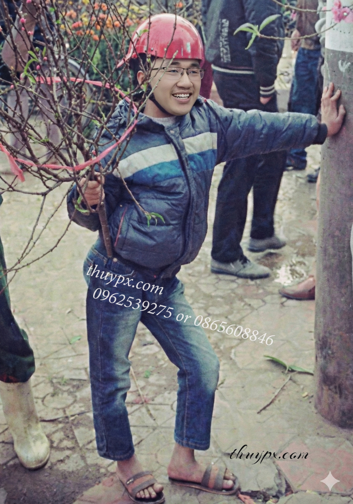 tạo ảnh hài hước, tạo ảnh theo trend thuypx.com